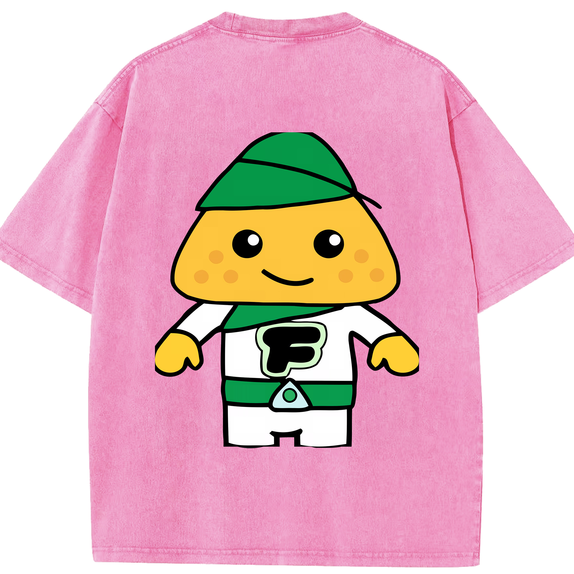 （画像用） アンパンマン Anpanman 綿100% ヴィンテージ風 半袖Tシャツ（背面プリント）